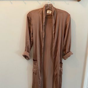 Beautiful Wilfred rose silk robe